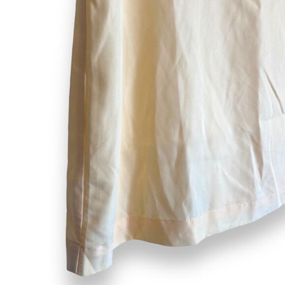 Womens JJill Yellow Pique Modern Boxy Cropped Buttery Soft Modal Top Size Medium - Picture 13 of 16